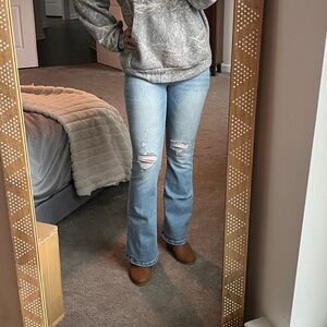 Kancan high waist flare jeans